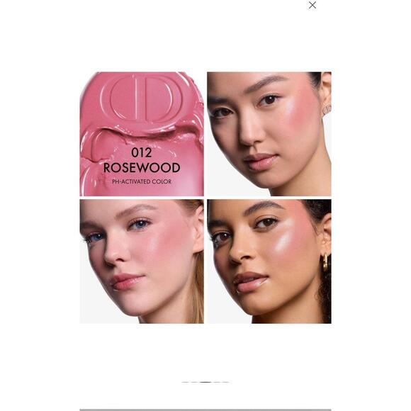 Dior Rosy Glow Blush Stick in 012 rosewood - Picture 3 of 3